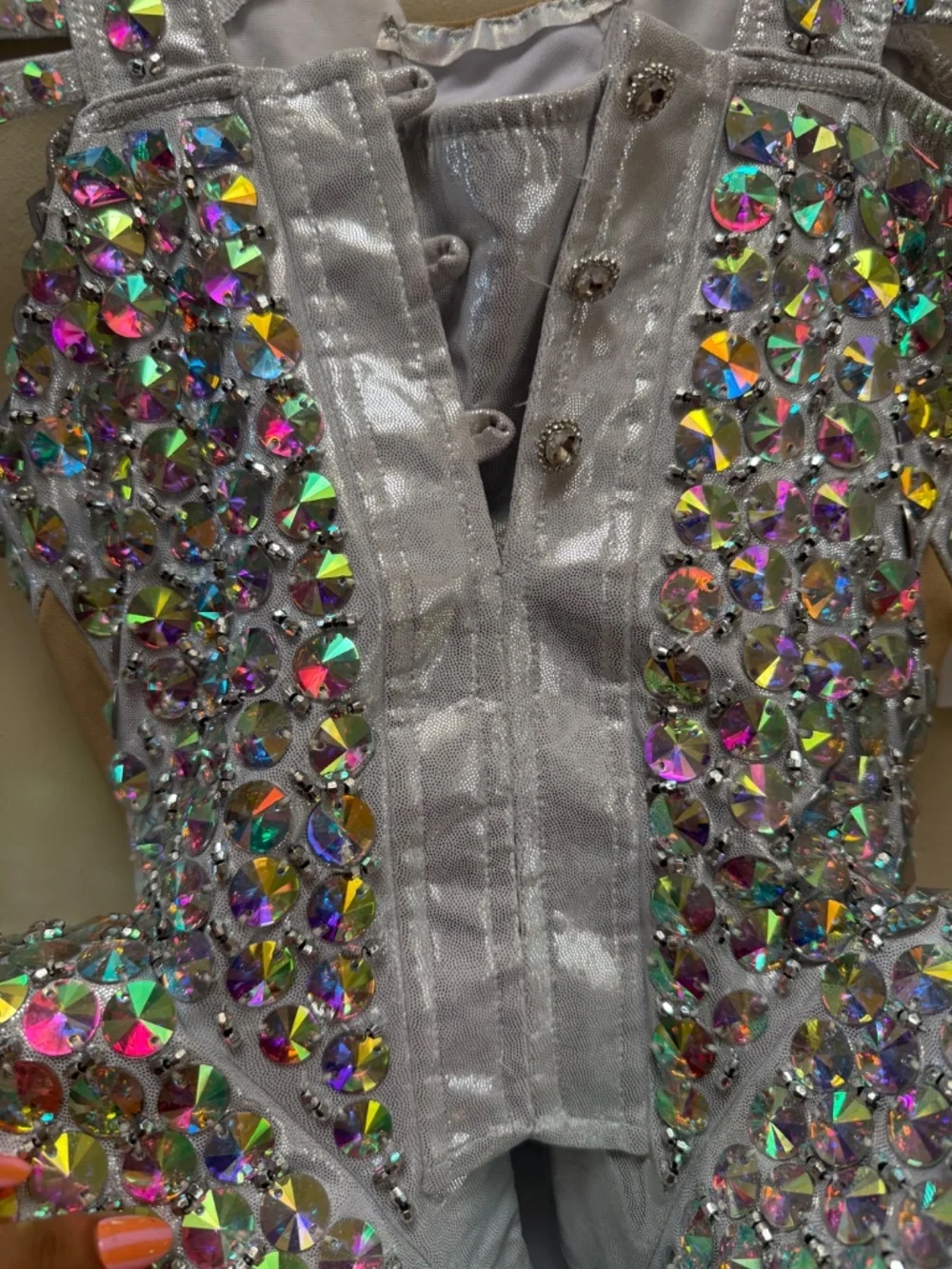 Rhinestone Dance Costume